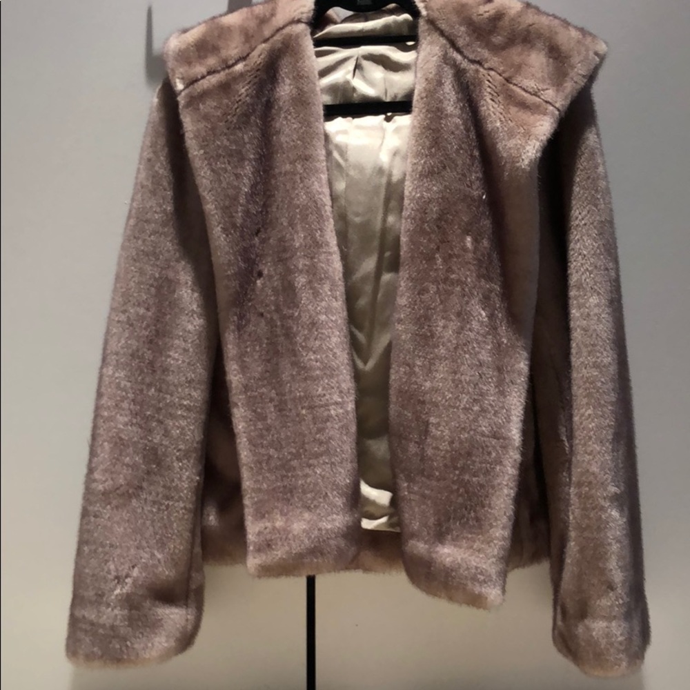 Helmut Lang faux fur